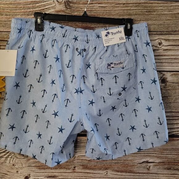 "Trunks" men's swimming trunks Size: XXL mesh lining, quick dry  NWT - Picture 2 of 10